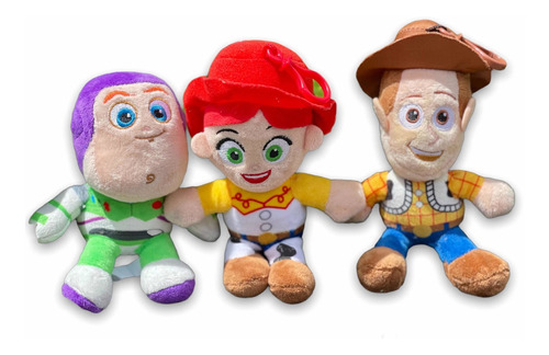 Peluches Toy Story Woody Buzz Lightyear Jessie 18cm