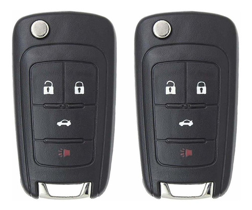 Keyless2go Llavero De Apertura Remota De 4 Botones Para Cama