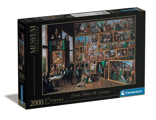 Rompecabezas La Galeria Del Archiduque 2000 Pz Clementoni Italia Teniers Arte Clasico Museum Collection
