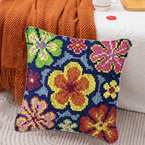Diy Funda De Almohada Hilo Patrón De Ganchillo Estilo A