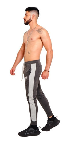 Pants Jogger Deportivo Franjas En Los Costados