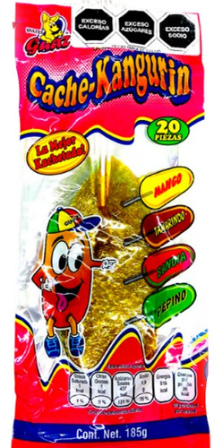 Cachetada Kangurin - 20 Paletas - Producto Mexicano