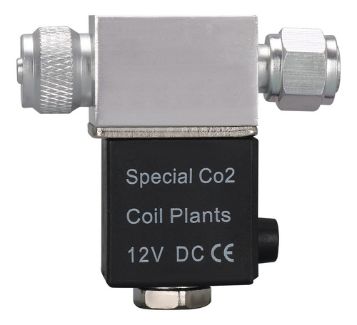 Válvula Solenoide Para Acuario Co2 Sistema Regulador Dc 12v