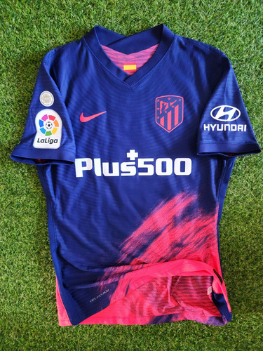 Camiseta Usada En Juego Atletico Madrid Suarez # 9 (Usado)