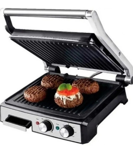 Parrillera Grill Tostador Eléctrico Panini Multinacional 