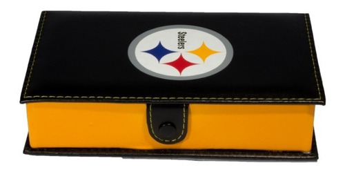 Imagen 6 de 7 de Dominó Acereros Pittsburgh, 100% Acrílico. Estuche Impreso
