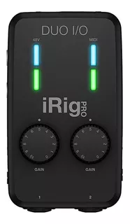 Interfaz Midi Irig Pro Duo Io Ikmul