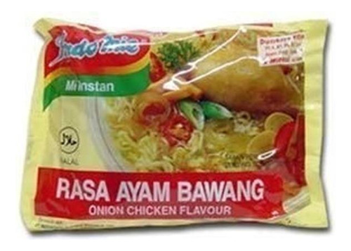 Indomie Instantáneo Sabor Sopa De Fideos De Pollo Cebolla Du