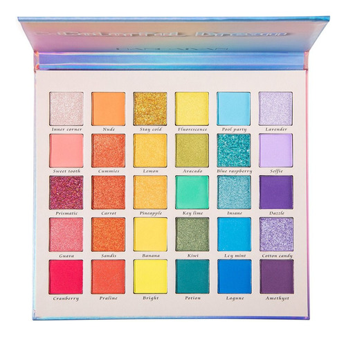 Paleta De Sombras De Ojos, Maquillaje, 30 Colores, Sombras D