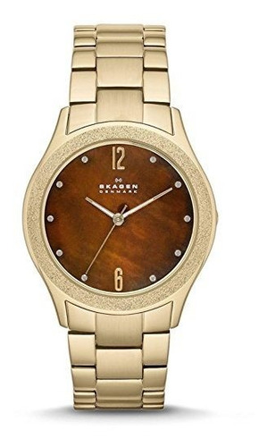 Reloj Skagen Con Tres Agujas De Acero Inoxidable, Tono