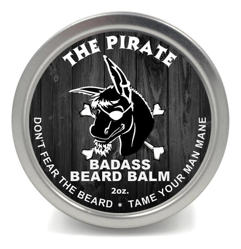 Badass Beard Care Bálsamo Para Barba  The Pirate Scent, 2 O
