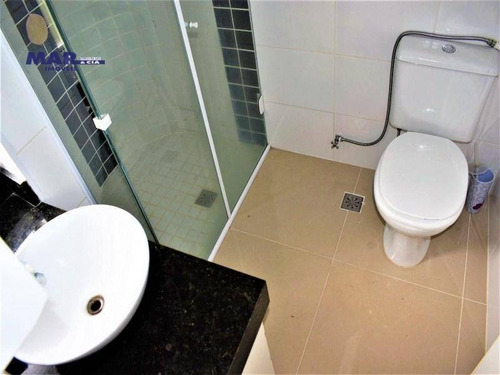 Imagem 11 de 14 de Apartamento À Venda No Guarujá, Na Praia Das Pitangueiras, Próximo Da Praia, Lazer E 02 Vagas De Garagem. - Ap11027
