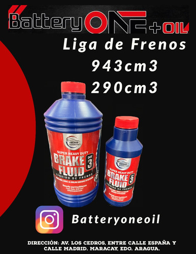 Liga De Frenos Brake Fluid 1lt 