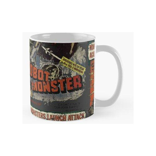 Taza Robot Monster Calidad Premium