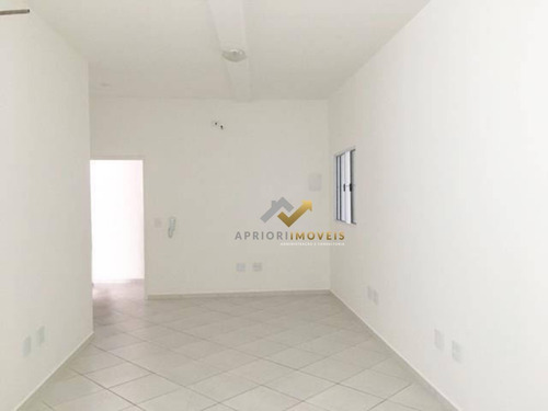 Sala Para Alugar, 30 M² Por R$ 780,00/mês - Vila Alto De Santo André - Santo André/sp - Sa0004