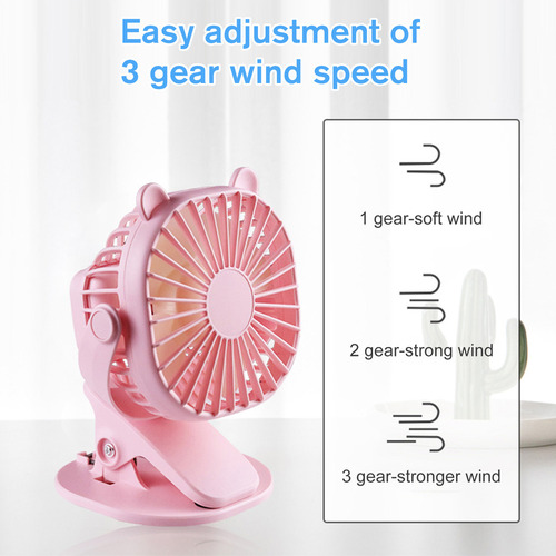 Apply To Ventilador De Escritorio Usb Con Clip Ajustable En