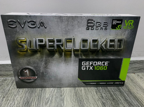 Nvidia Gtx 1060 6gb Evga Sc