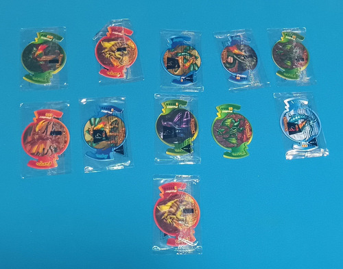 Lenguas De Dragonex Tipo Tazos Barcel Lote 95 Originales (Usado)