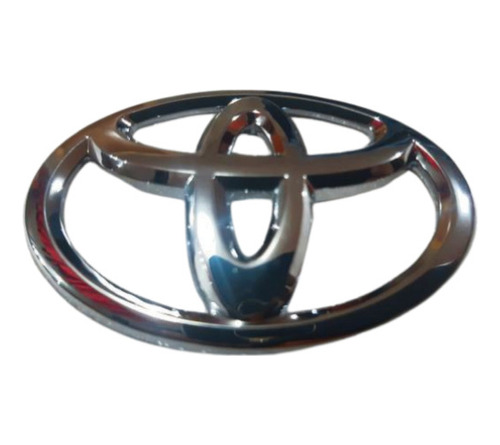 Emblema Toyota Plateado 