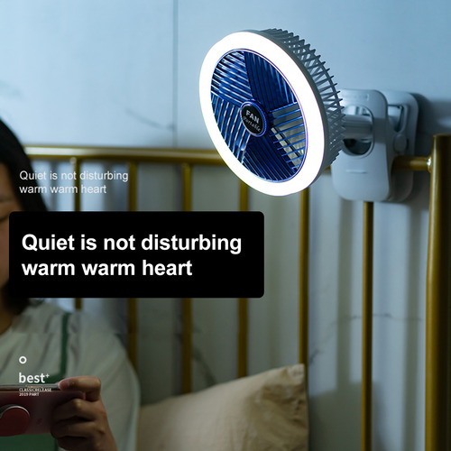 Ventilador Portátil De 4 Pulgadas: Con Clip, De Escritorio,