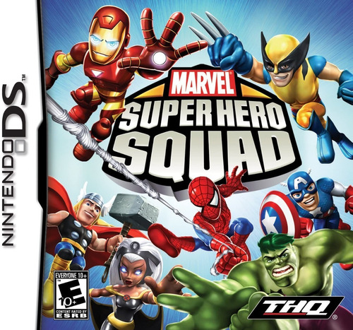 Videaojuego Nintendo Ds Marvel Super Hero Squad Thq
