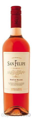 San Felipe Roble Rose De Malbec 750 Ml