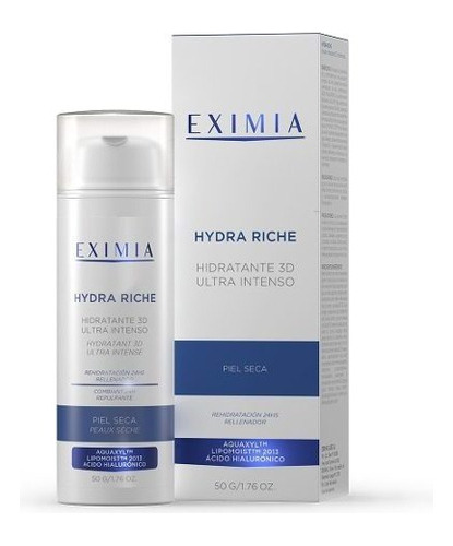 Eximia Hydra Riche 3d Ultra Intenso Para Pieles Secas 50ml