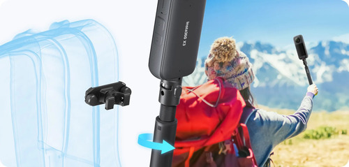 Insta360 Magnetic Selfie Stick Holster - Soporte Magnetico