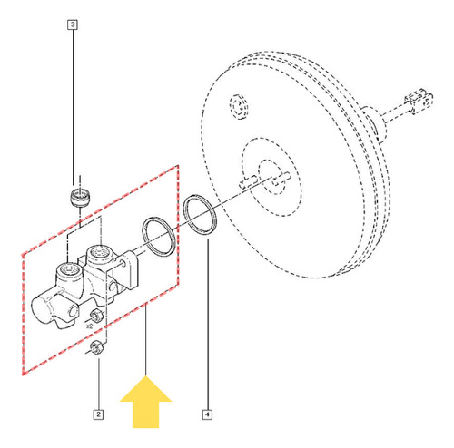 Bomba De Frenos S/abs Renault Logan Marca Alternativa