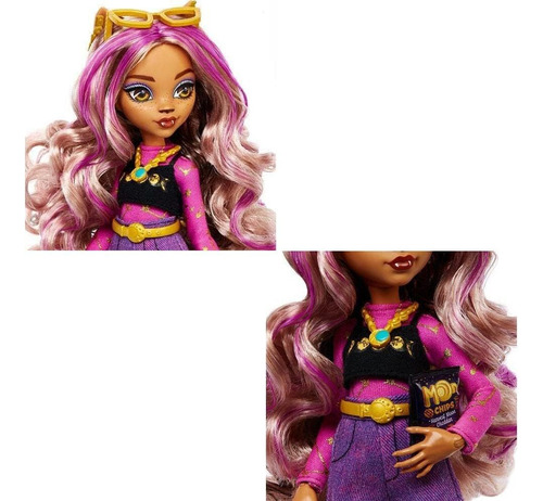 Muñeca De Moda Monster High Clawdeen's Day Out Con Accesorio