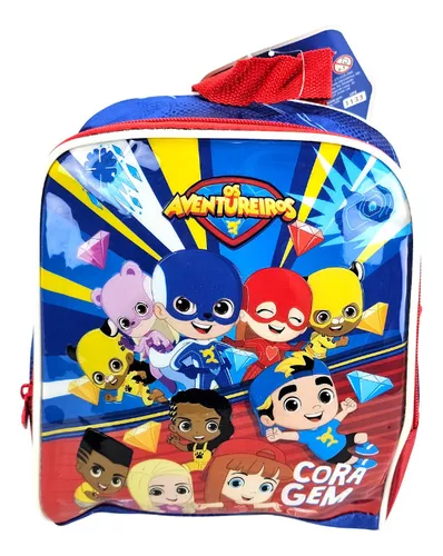 Mochila Infantil Escolar Luccas Neto Rodinha Aventureiros