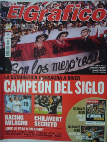 El Grafico 4172 River Plate Campeon Del Siglo