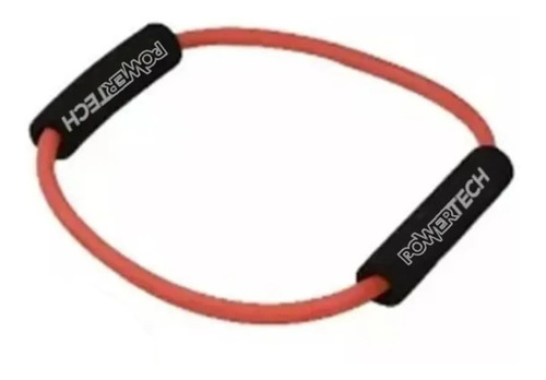 Imagen 5 de 6 de Set Bandas Elásticas Power Tech Kit Con Manijas Fitness Gym