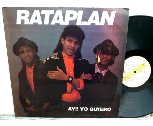 Rataplan (jean Carlos) - Ay!! Yo Quiero - Lp 1991 Cuarteto