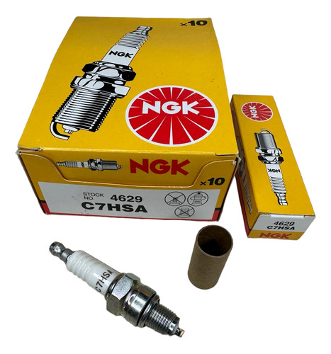 Bujía Ngk Brasil C7hsa Ybr Xtz Por Caja Cerrada Ybr 