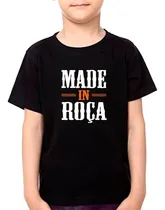 Comprar Camiseta Blusa Infantil Made In Roça Ana Agropecuária Agro  