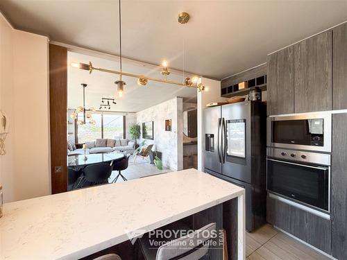 Exquisito Penthouse Con Azotea Venta De 3 Dorm. En Vitacura