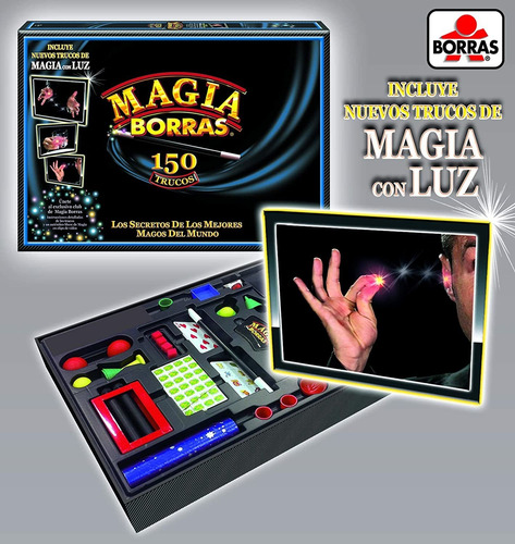 Imagen 5 de 9 de Kit Juego 150 Trucos De Magia Borras Educa Didactico Niños ®