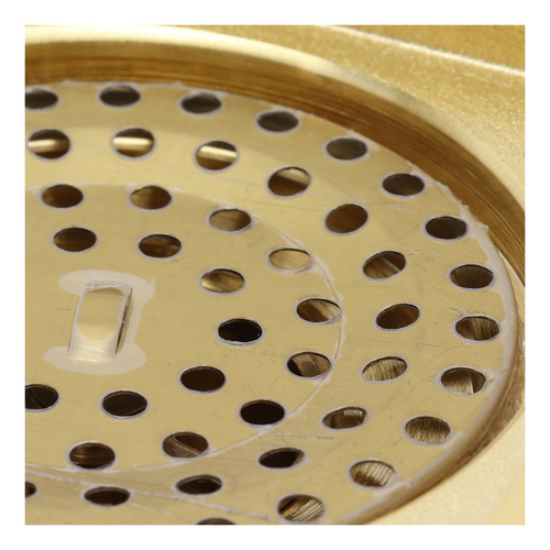 Colador De Suelo De Ducha Dorado, Juego De Desagüe Para Baño