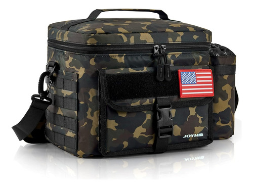 Bolso Para Almuerzo Joyhill, Tela Oxford, Cap De 13 L, Camo