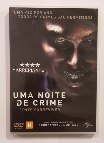 Dvd Uma Noite De Crime (Usado)
