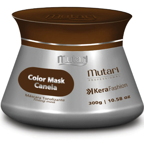 Imagem 1 de 3 de Mutari Canela Mascara Matizadora Tonalizante Kerafashion
