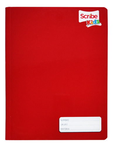 Cuaderno College Cosido Scribe Kids 2404 100 Hojas Blanco  