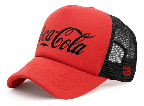 Gorra Trucker Personalizada Logo Cocacola Retro