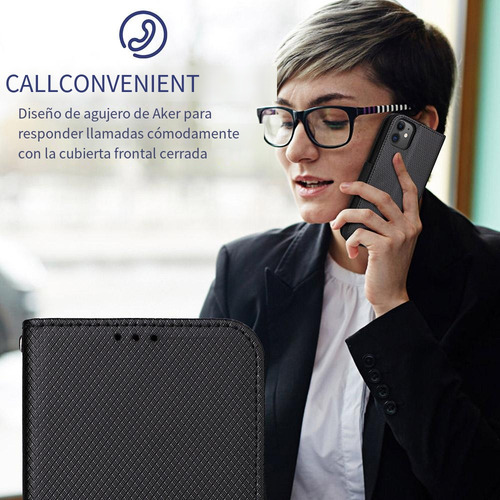Funda Tipo Cartera De Piel Para Redmi Note 12 5g/note 12 Pro/11a 4g