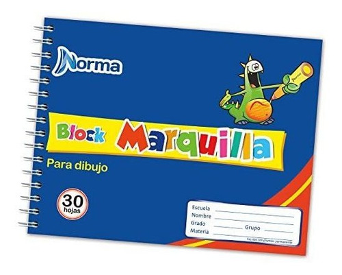 Block Cuaderno Dibujo Marquilla Norma 30hjs