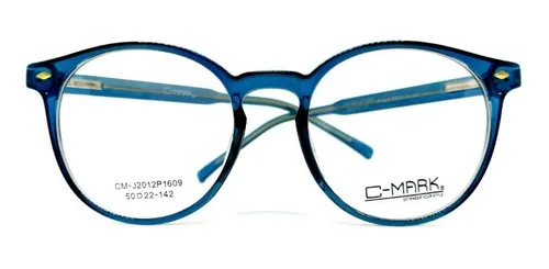 Armazon Oftalmico Marca C mark Acetato Azul 999