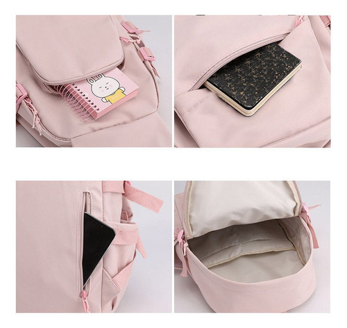Mochila Playtime Huggy Wuggy Poppy para mochila infantil, cor preta 8