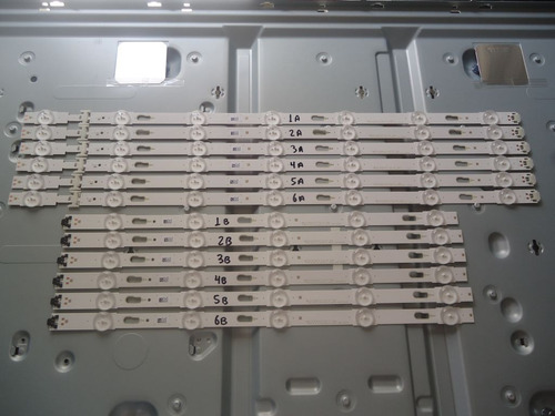 Tiras De Leds Bn96-40782a Tv Led Samsung Un49mu6100f Smarttv