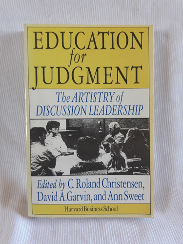 Education For Judgment Christensen Garvin Harvard Ingles